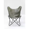 Best Sessel California Leder Khaki Sessel