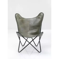 Best Sessel California Leder Khaki Sessel