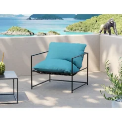 Sessel Cuby Garden Blau Outdoormöbel