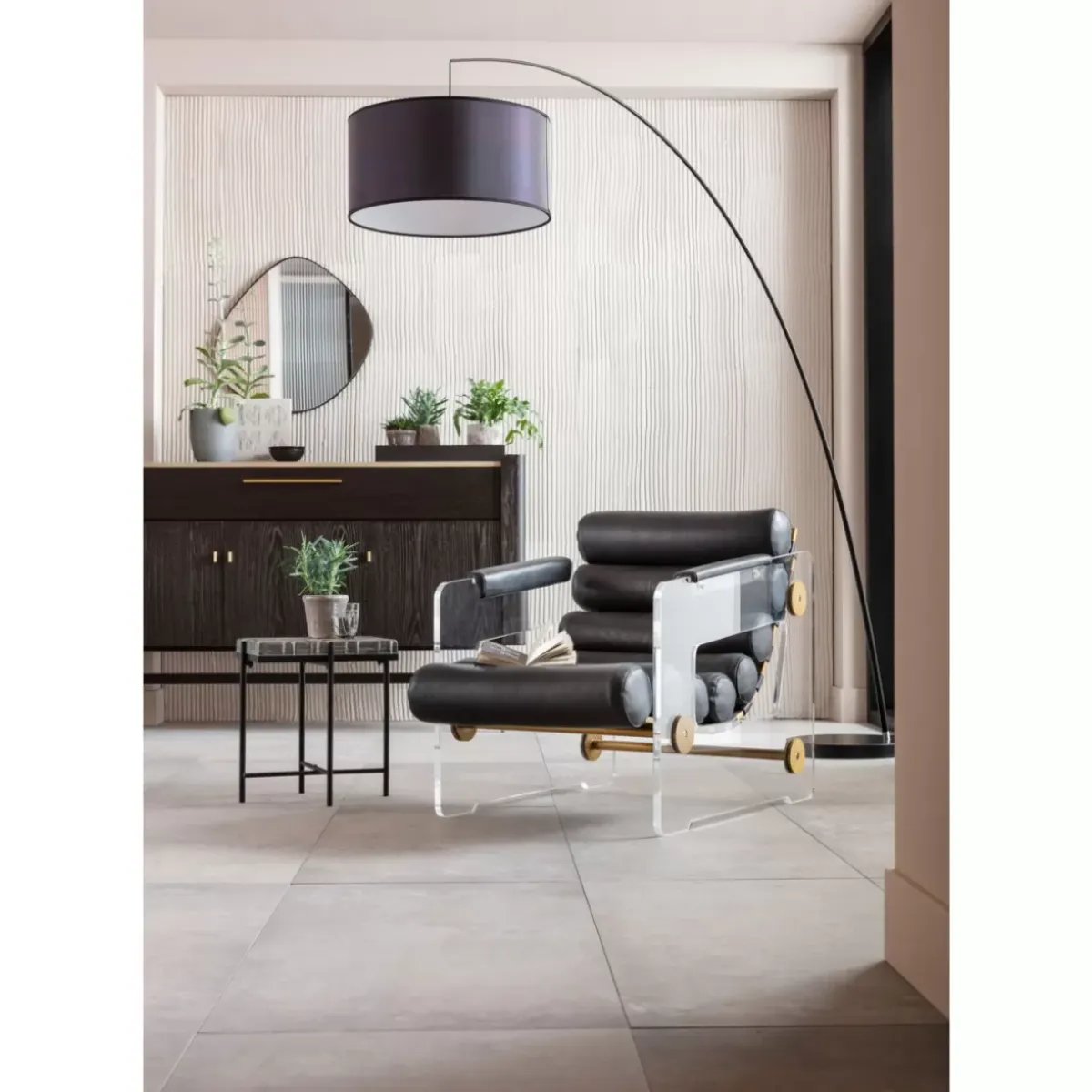 Outlet Sessel Firo Schwarz Sessel