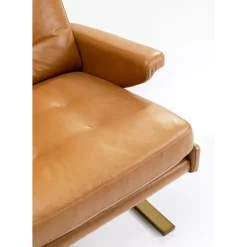 Online Sessel Mit Hocker Breno Braun Sessel
