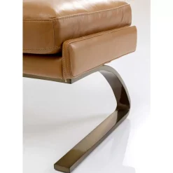 Online Sessel Mit Hocker Breno Braun Sessel