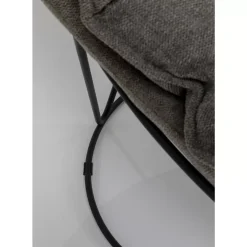 Hot Sessel Mit Hocker Snuggle Grau (2/Tlg) Sessel
