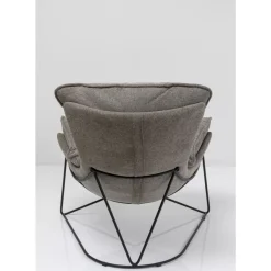 Hot Sessel Mit Hocker Snuggle Grau (2/Tlg) Sessel