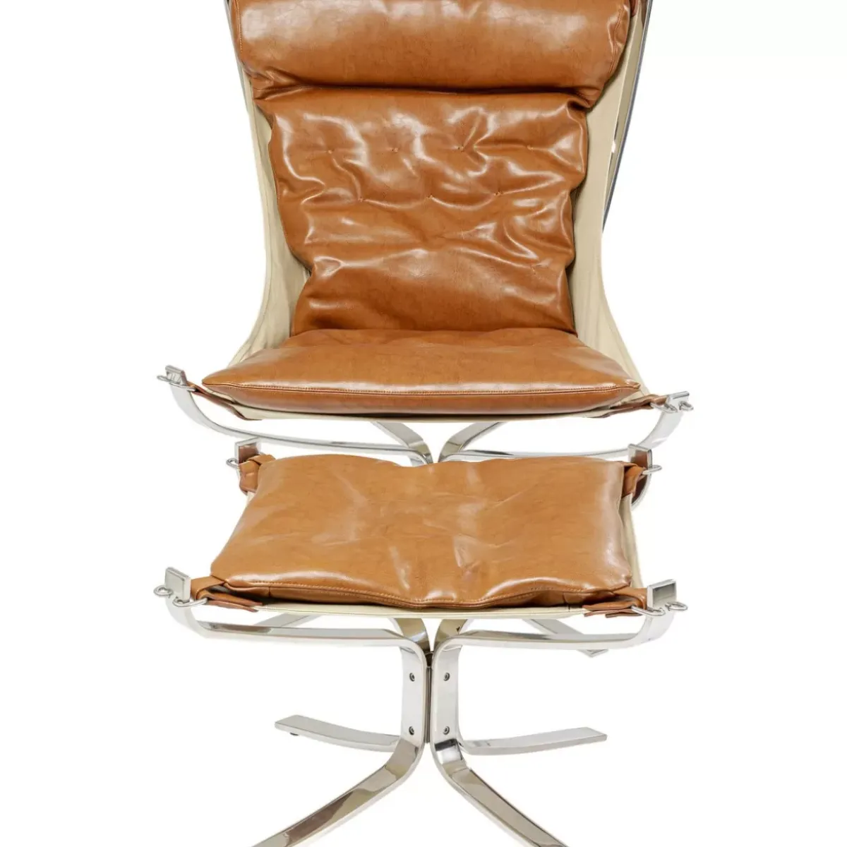 Best Sessel Mit Hocker Washington Braun Sessel