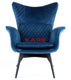 New Sessel Tudor Velvet Petrol Sessel