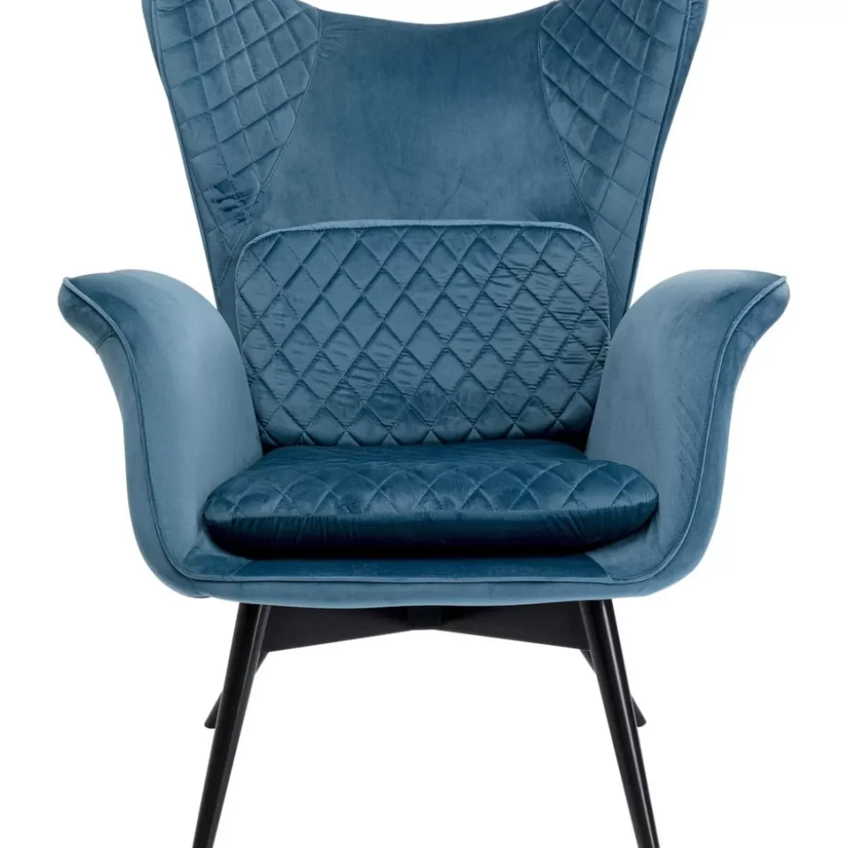 New Sessel Tudor Velvet Petrol Sessel