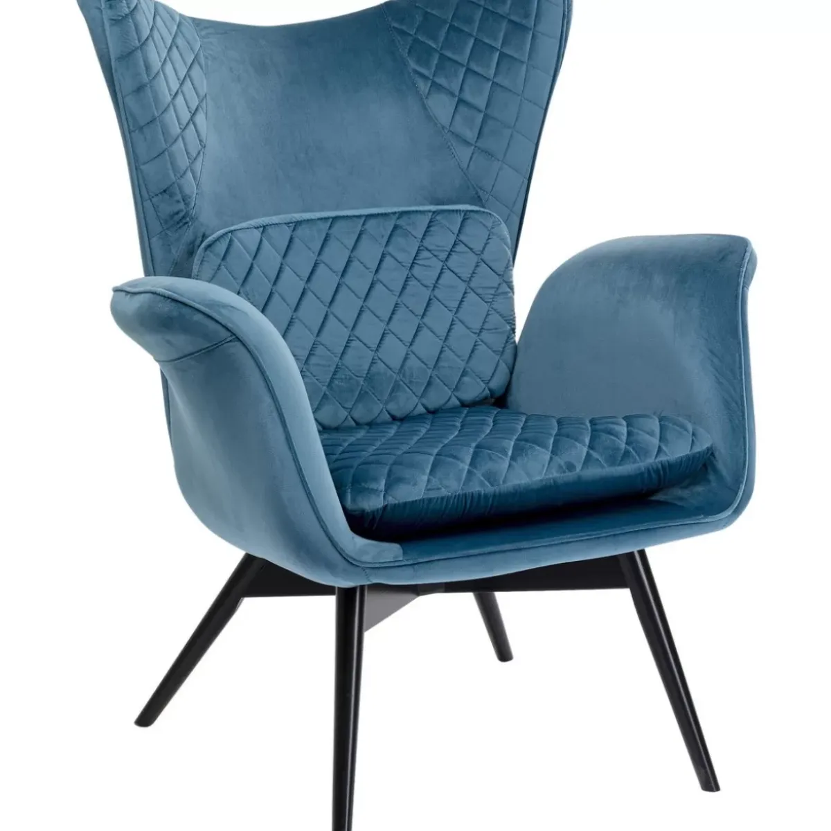 New Sessel Tudor Velvet Petrol Sessel