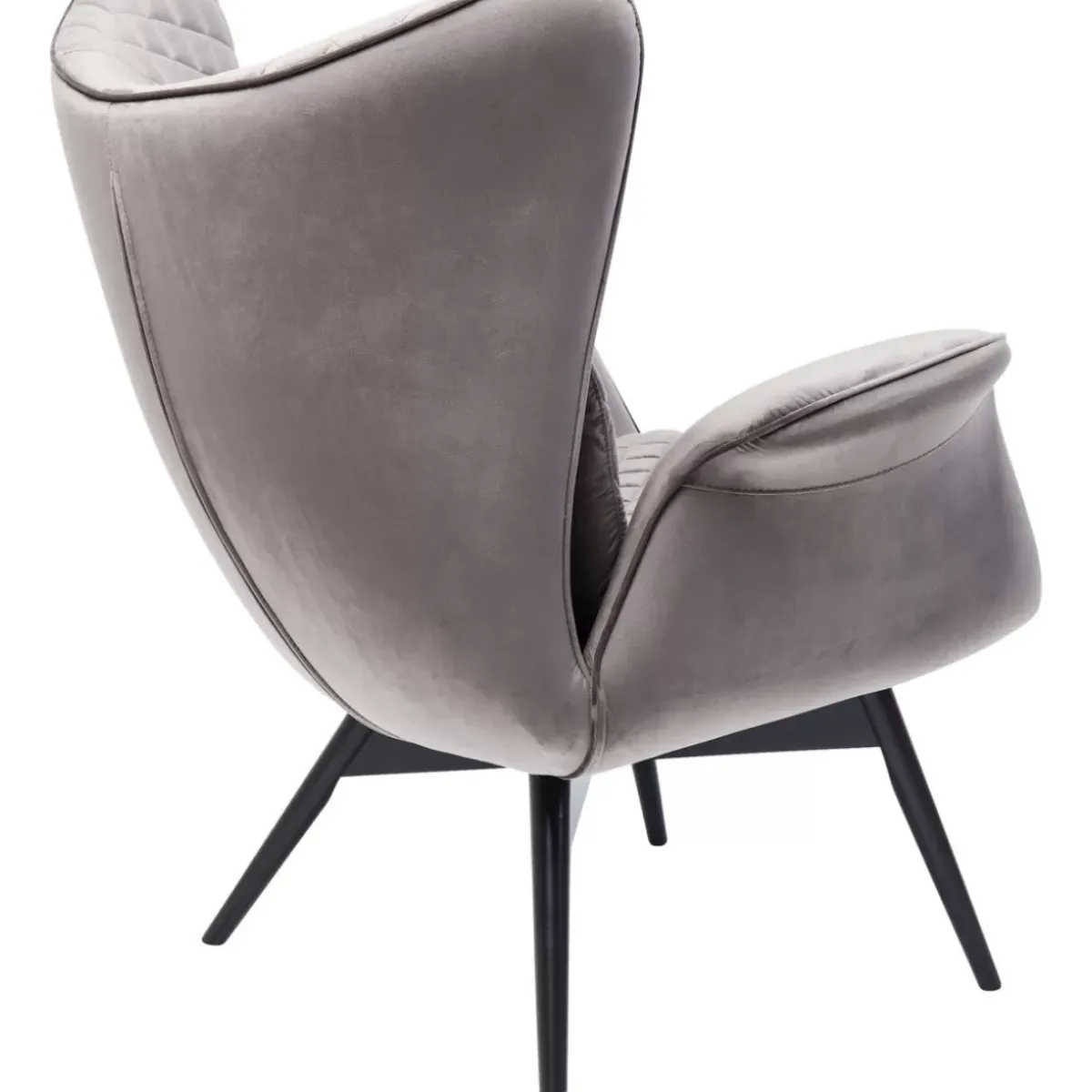 Clearance Sessel Tudor Velvet Silbergrau Sessel