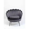 Best Sessel Water Lily Black Grau Sessel
