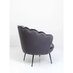 Best Sessel Water Lily Black Grau Sessel