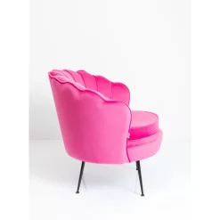 Outlet Sessel Water Lily Black Pink Sessel