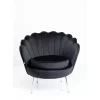 Online Sessel Water Lily Chrom Schwarz Sessel