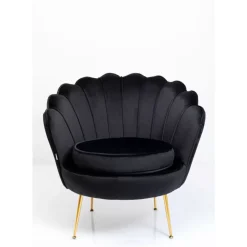Sessel Water Lily Gold Schwarz Sessel