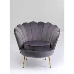 Online Sessel Water Lily Grau Sessel