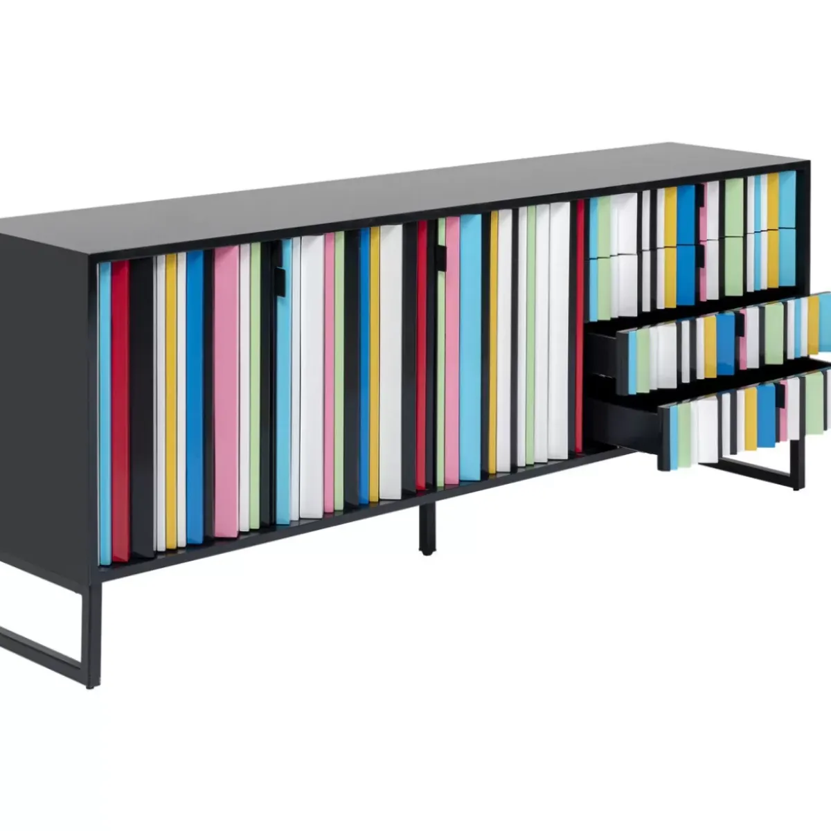 Outlet Sideboard Concertina Colore 186X74Cm Kommoden & Sideboards