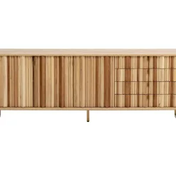 Sideboard Concertina Natur 186X74Cm Kommoden & Sideboards