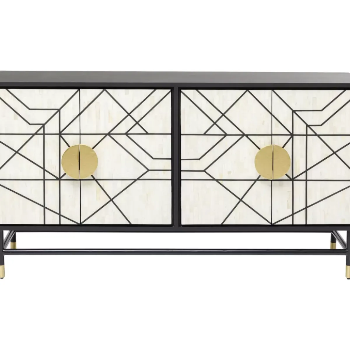 Clearance Sideboard Credenza 150X80Cm Kommoden & Sideboards