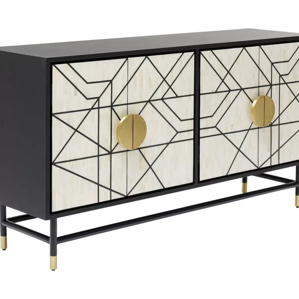 Clearance Sideboard Credenza 150X80Cm Kommoden & Sideboards