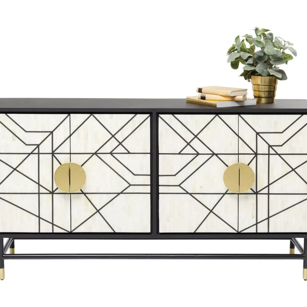 Clearance Sideboard Credenza 150X80Cm Kommoden & Sideboards