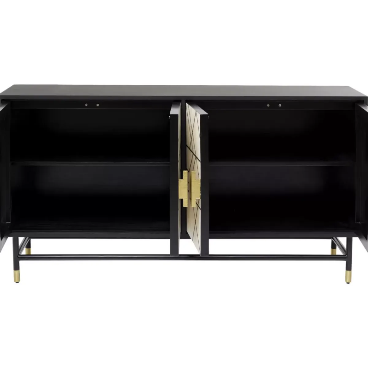 Clearance Sideboard Credenza 150X80Cm Kommoden & Sideboards