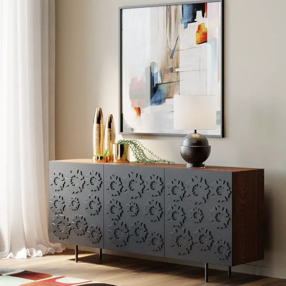 Discount Sideboard Fiori 160X75Cm Kommoden & Sideboards