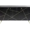 Best Sideboard Gold Vein 3 Turig 145X82Cm Kommoden & Sideboards