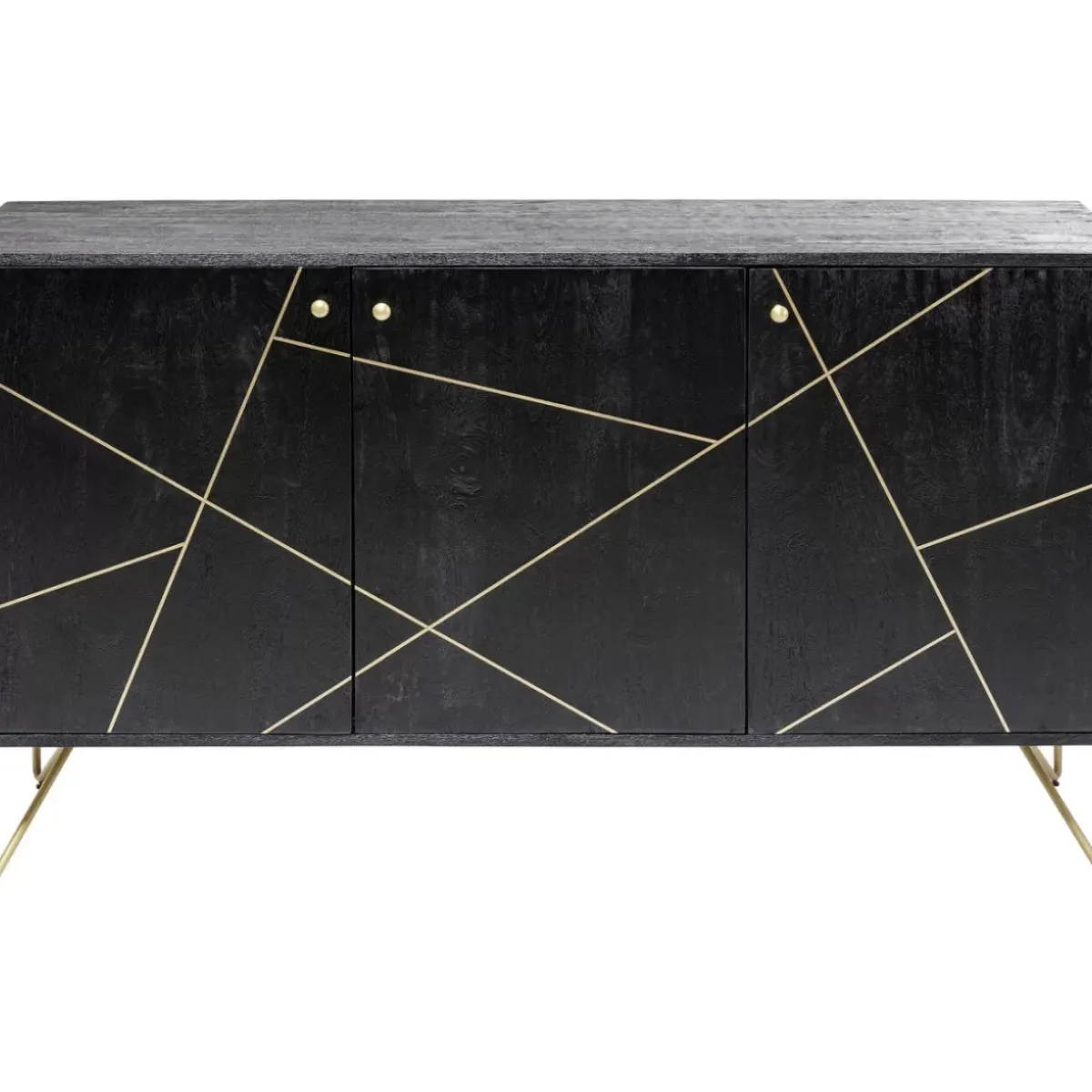Best Sideboard Gold Vein 3 Turig 145X82Cm Kommoden & Sideboards