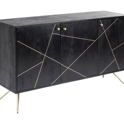 Best Sideboard Gold Vein 3 Turig 145X82Cm Kommoden & Sideboards