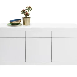Sideboard Luxury Push Weiss Kommoden & Sideboards