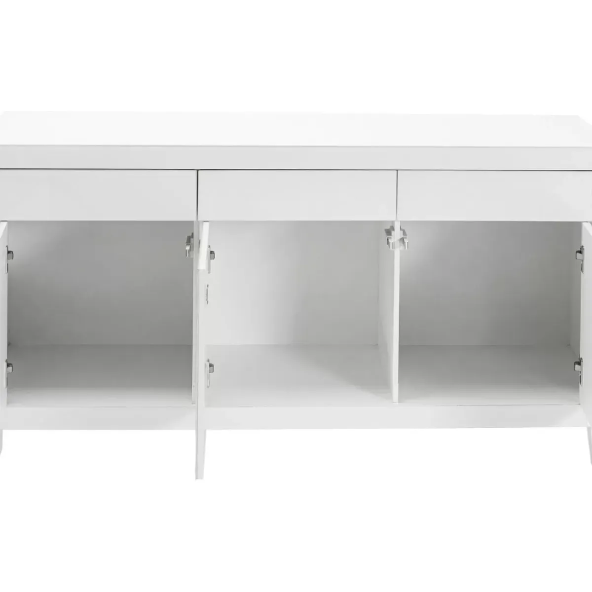 Sideboard Luxury Push Weiss Kommoden & Sideboards