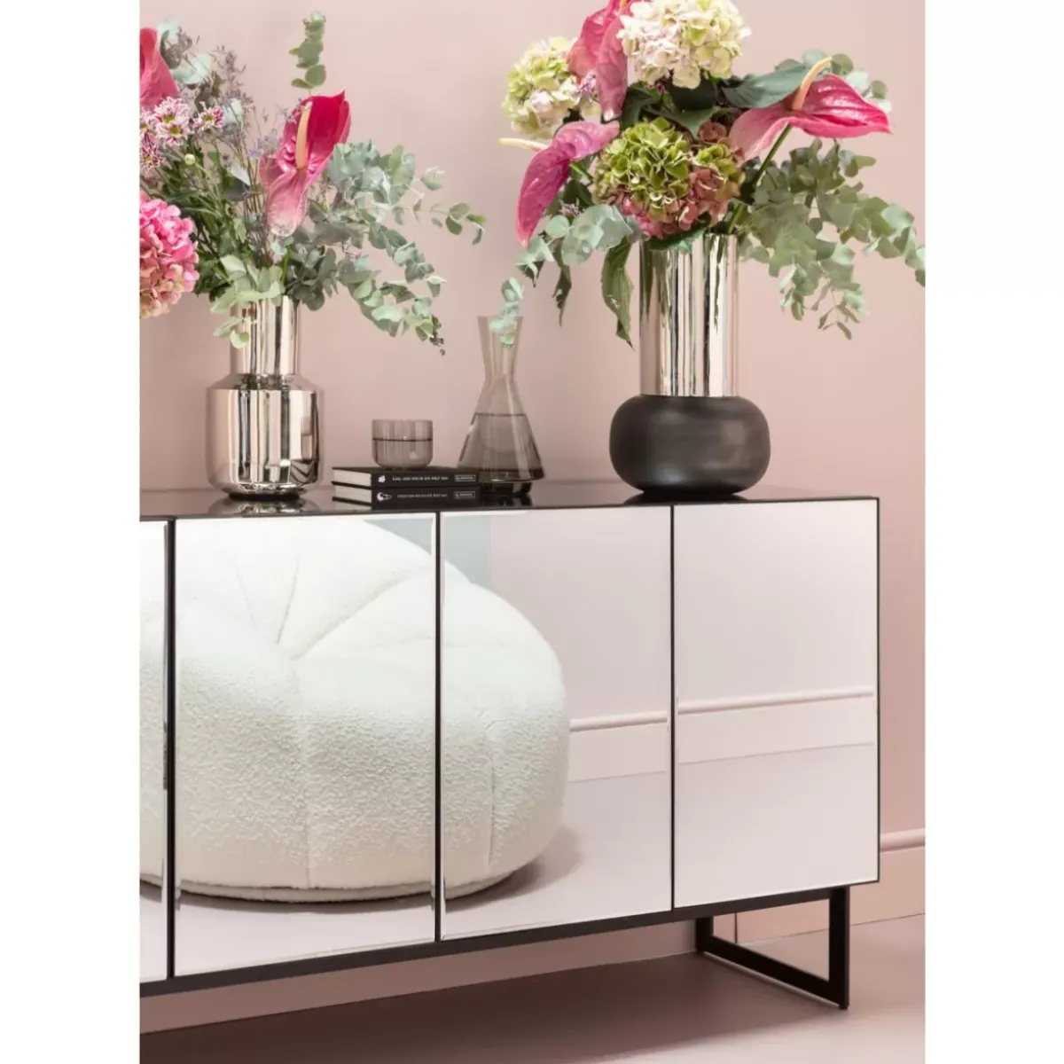 Best Sideboard Soran Schwarz 160X45Cm Kommoden & Sideboards