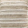 Sitzkissen Loop Knit Beige 60X60Cm Kissen