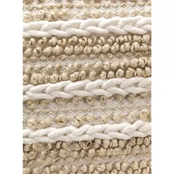 Sitzkissen Loop Knit Beige 60X60Cm Kissen