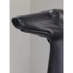 Skulptur Greyhound Oskar Schwarz 180Cm Deko & Geschenkartikel