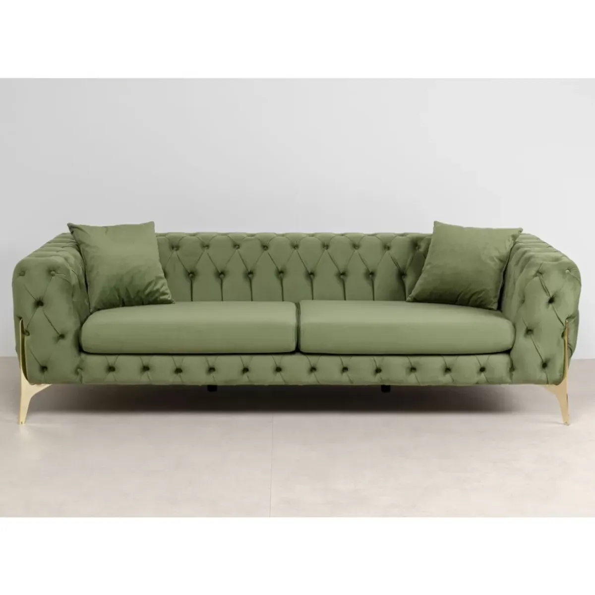 Sale Sofa Bellissima 3-Sitzer Grun 240Cm Sofas & Couches