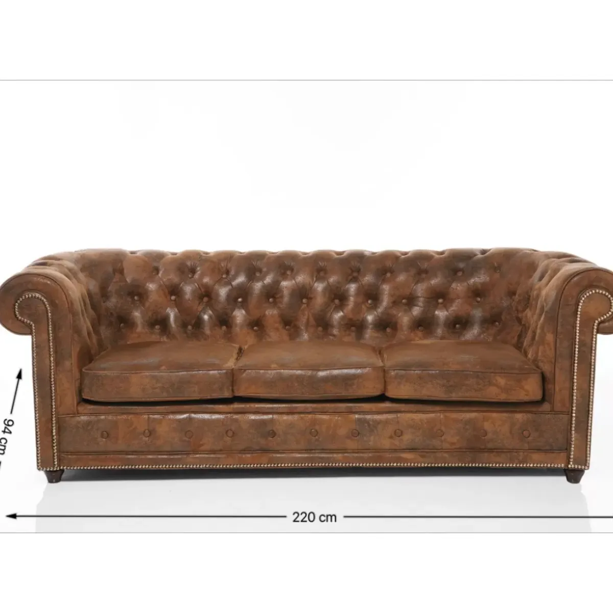 Discount Sofa Cambridge 3-Sitzer Vintage Smart Sofas & Couches