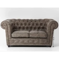 Discount Sofa Cambridge 2-Sitzer Vintage Smart Sofas & Couches