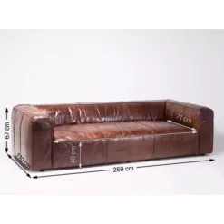 Online Sofa Cubetto 3-Sitzer 260Cm Sofas & Couches