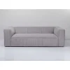 Outlet Sofa Cubetto 3-Sitzer Hellgrau 220Cm Sofas & Couches