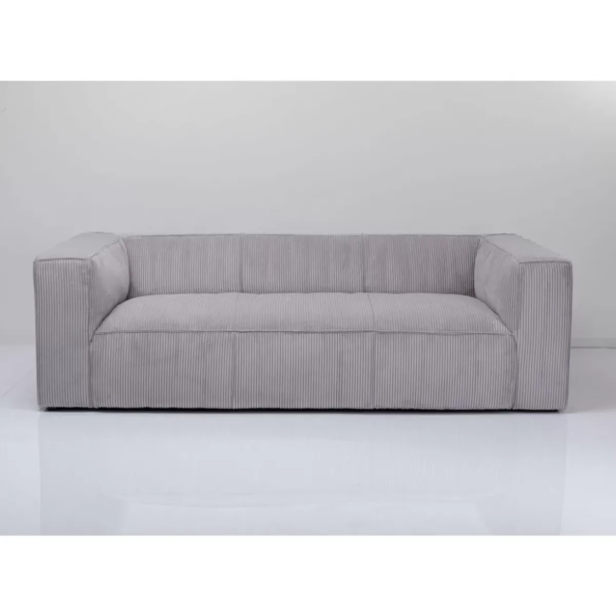 Outlet Sofa Cubetto 3-Sitzer Hellgrau 220Cm Sofas & Couches