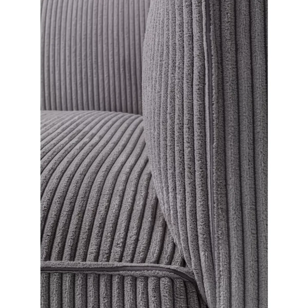 Outlet Sofa Cubetto 3-Sitzer Hellgrau 220Cm Sofas & Couches