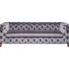 Discount Sofa Desire 3-Sitzer Silbergrau Sofas & Couches