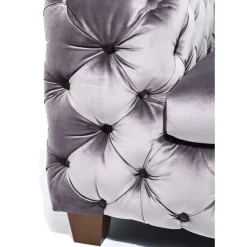 Discount Sofa Desire 3-Sitzer Silbergrau Sofas & Couches