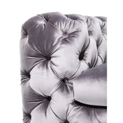 Discount Sofa Desire 3-Sitzer Silbergrau Sofas & Couches
