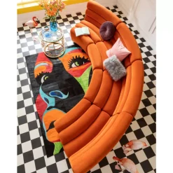 Online Sofa Element Wave Orange Sofas & Couches