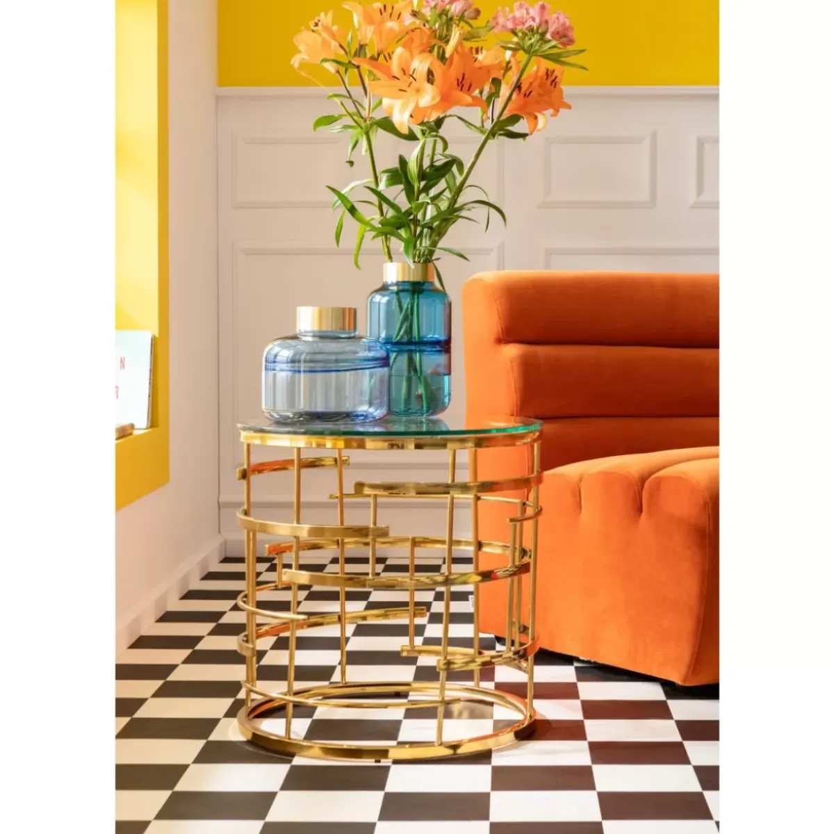 Online Sofa Element Wave Orange Sofas & Couches