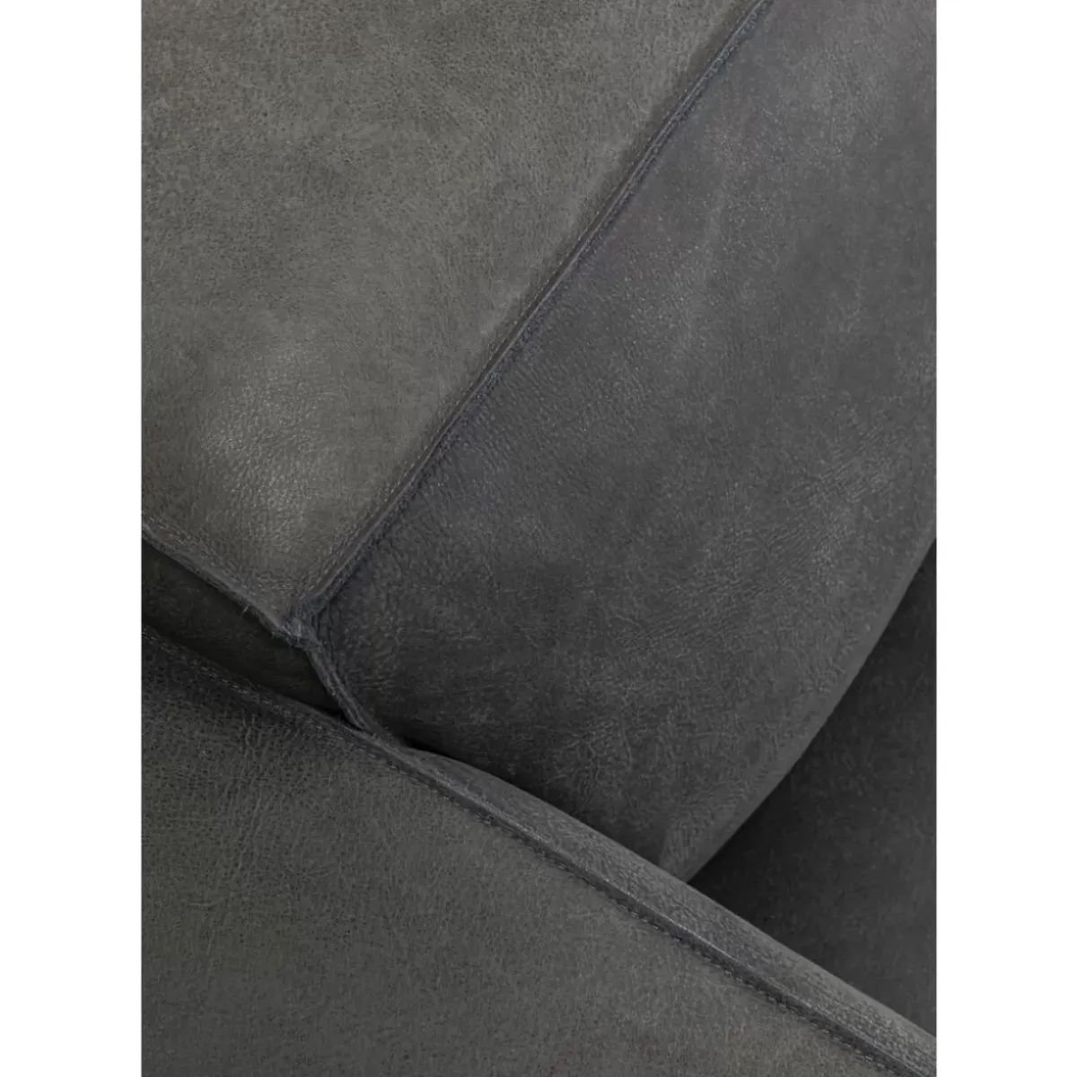 Clearance Sofa Henry 3-Sitzer Leder Grau Sofas & Couches