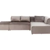 Best Sofa Infinity Velvet Taupe Rechts Sofas & Couches