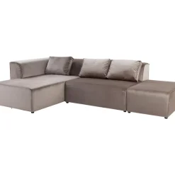 Clearance Sofa Infinity Velvet Taupe Links Sofas & Couches
